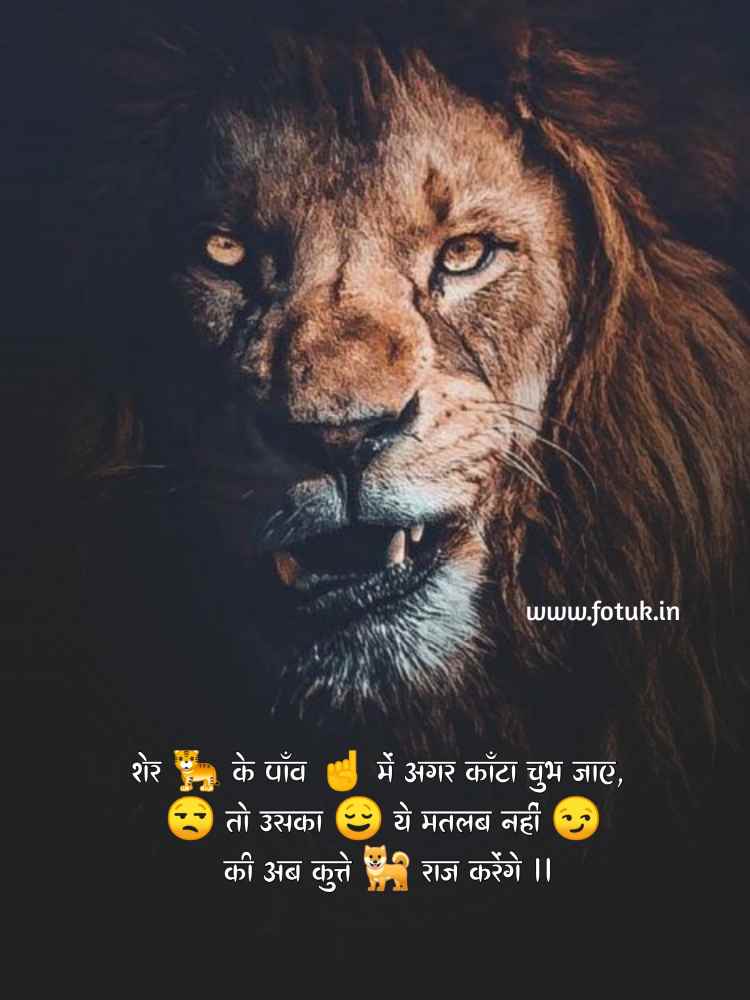 attitude status in hindi with emoji